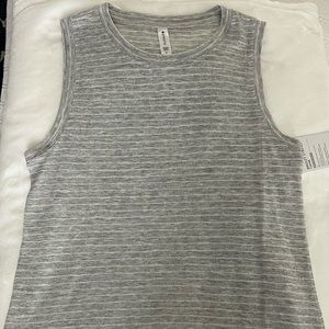 Athleta Breezy Striped tank.